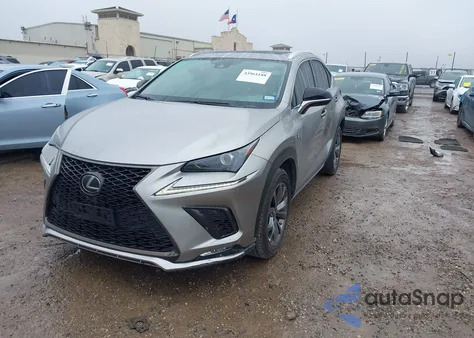 2021 Lexus Nx 300 F Sport из США, поврежденный, VIN JTJSARBZ8M2186920